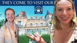 @TheChateauDiaries  VISITS OUR CHATEAU!! ANTIQUE SHOPPING during the 100 YEAR ANNIVERSARY OF LE MANS
