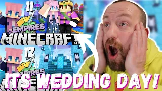 LIZZIE GETS MARRIED! LDShadowLady EMPIRES SMP Ep. 11 - 12 A Royal Wedding & War Prep! (REACTION!)