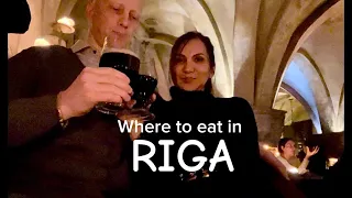 Dining at a dark medieval restaurant in Riga, Latvia | Rozengrāls best dining experience