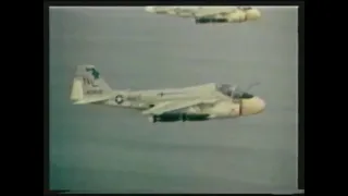 US Navy A-6E Intruder in action