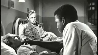 Sidney Poitier and Richard Widmark  "No Way Out" (1950)