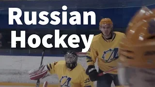 How kids play hockey in Youth League in Russia