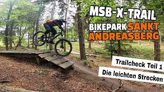 MSB-X-Trail Bikepark Sankt Andreasberg | Trailcheck Teil 1: Alle leichten Strecken | Leo Kast