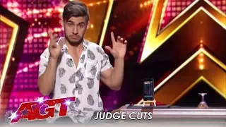 Dom Chambers: Modern Magician WOWS The Judges With "Siri" His Assistant | America's Got Talent 2019