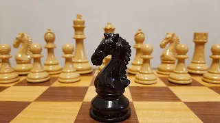 Шахматы. Конь делает ловушечный ход. Шахматная ловушка.