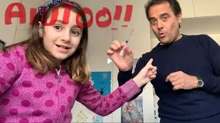 Ale fa la puntura a Sofi!! 😱😱😱