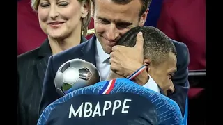 Emmanuel Macron réagit à la grande annonce de Kylian Mbappé : un détail attire l'attention.