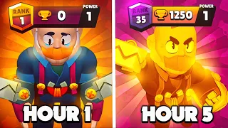 How I got 1250 Trophies on a Power 1 Sam 🔥🏆