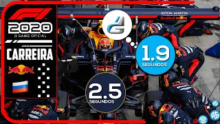 F1 2020 CARREIRA #77 GP DA RÚSSIA - A GURGEL É MUITO MAIS RÁPIDA DO QUE A RED BULL (Português-BR)