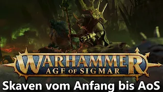 Warhammer Age of Sigmar Lore Deutsch - Die Skaven vom Anfang bis Age of Sigmar