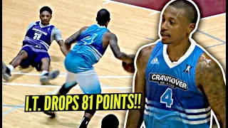 Isaiah Thomas Scores Insane 81 POINTS Wearing KOBE'S & Breaks Defender's ANKLES!!