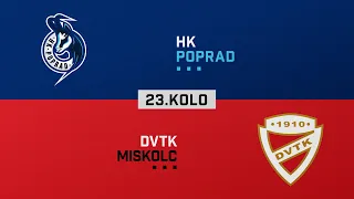 23.kolo HK Poprad - DVTK Miskolc HIGHLIGHTS