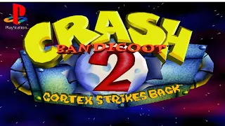 Crash Bandicoot 2 : Cortex Strikes Back - 10mins Gameplay | Playstation Adventure Game