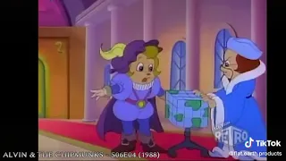 Alvin the chipmunks   1988 Flat Earth scene