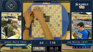 2023 Scrabble Players Championship Game 28  - Jackson Smylie vs. Joey Mallick