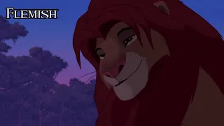 The Lion King - Can you feel the love tonight (Final Chorus Multi language) Subs & Trans