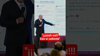 AMLO exhibe tweet de Felipe Calderón #milenioshorts