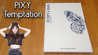 (Unboxing) PIXY 2nd Mini Album TEMPTATION CHAPTER 03 (A ver)