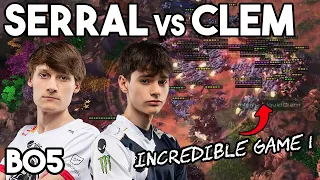 Non-Stop Action! Serral vs Clem - BO5 - TvZ