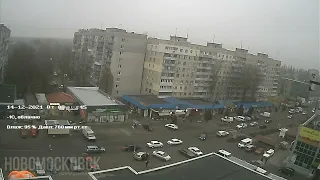Timelapse 14-12-2021 - Новомосковск, Украина