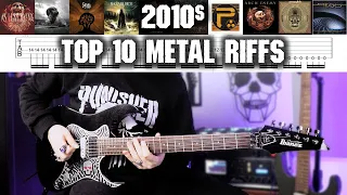 Top 10 Metal Riffs Of 2010s | With Tabs