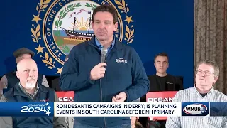 Ron DeSantis campaigns in Derry, planning events in South Carolina ahead of New Hampshire primary