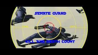 Senate Guard kill/death count (star wars)