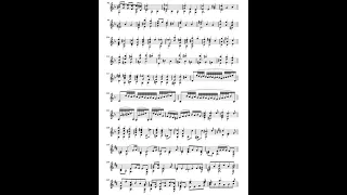 Bach BWV 1004 Chaconne from Partita for Violin No.2 巴哈 夏康舞曲 無伴奏 小提琴 組曲 第2號 Score Sheet 譜 樂譜 谱 【Kero】