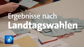 Ergebnisse nach Landtagswahlen in Baden-Württemberg und Rheinland-Pfalz