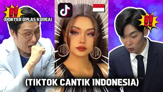 Reaksi Dokter Oplas Korea Kaget Lihat Tiktok Cantik Indonesia 😍😍 | Makeover | Reaction