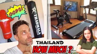 I Turned Our Bedroom In Rural Thailand Into A Gym. BIG MISTAKE OR GENIUS IDEA? (Full Costs & Review)