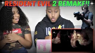 "Resident Evil 2" Remake Reveal Trailer E3 2018 REACTION!!!