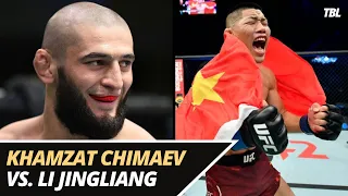 Khamzat Chimaev's next UFC opponent expected to be Li Jingliang