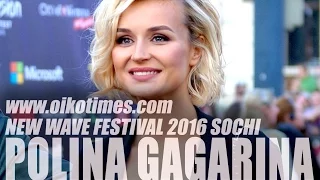 oikotimes.com: Polina Gagarina performing live at new Wave 2016 in Sochi, Russia