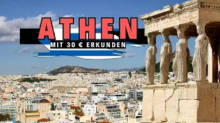 Athen: So günstig Urlaub in Griechenlands Hauptstadt machen! • Akropolis Low Budget • REISE VLOG