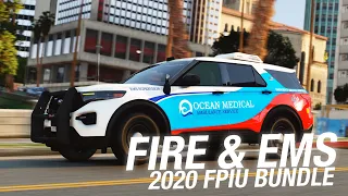 2020 Code FIRE & EMS FPIU (Functioning park pattern) 4K FiveM