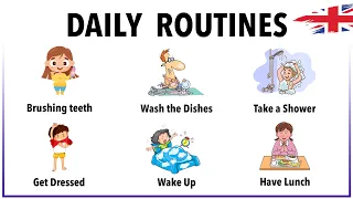 Daily Routines - Daily Routines Vocabulary | Learn English Vocabulary