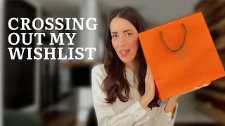 HERMÈS UNBOXING | Crossing one item out of 2022 Wishlist