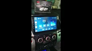 Mitsubishi Montero / Onkyo Android headunit / Kinetic reverse cam / ACA