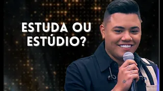 Felipe Araújo: "Nossos pais falam estuda, a gente entende estúdio" | FAUSTÃO NA BAND