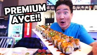 NEW Hidden Gem ALL YOU CAN EAT SUSHI Restaurant in Glendale!