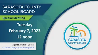 SCS | Board Special Meeting February 7, 2023 - 12 noon