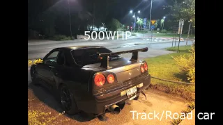 Nissan Skyline R34 500HP POV Drive