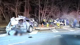 Police chase on Long Island ends in deadly crash, 3 killed