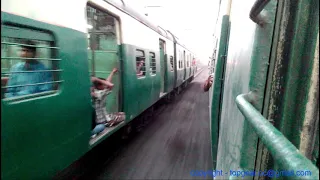 Unbelievable !!! Man Jumped Between Running Trains at 70 Km/H