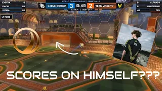 Zen AWFUL OWN GOAL In The RLCS Semifinals