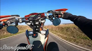 KTM EXC-F 500 2020 RAW | SUPERMOTO | 4K