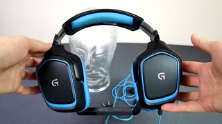 Logitech G430 7.1 Headset SPL dB test + review