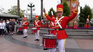 Christmas Holiday Toy Drummers Full Act Disney California Adventure Theme Park Anaheim California