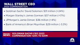 Goldman CEO David Solomon's pay rises to $31 million